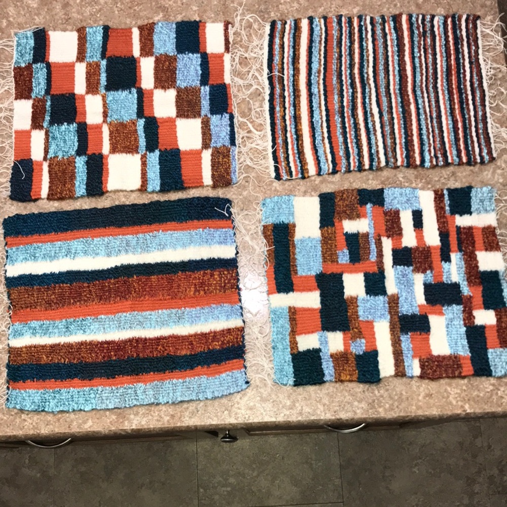 Hand Woven Mat Set